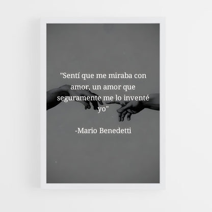 ap-mario benedetti-3 cadre Blanc