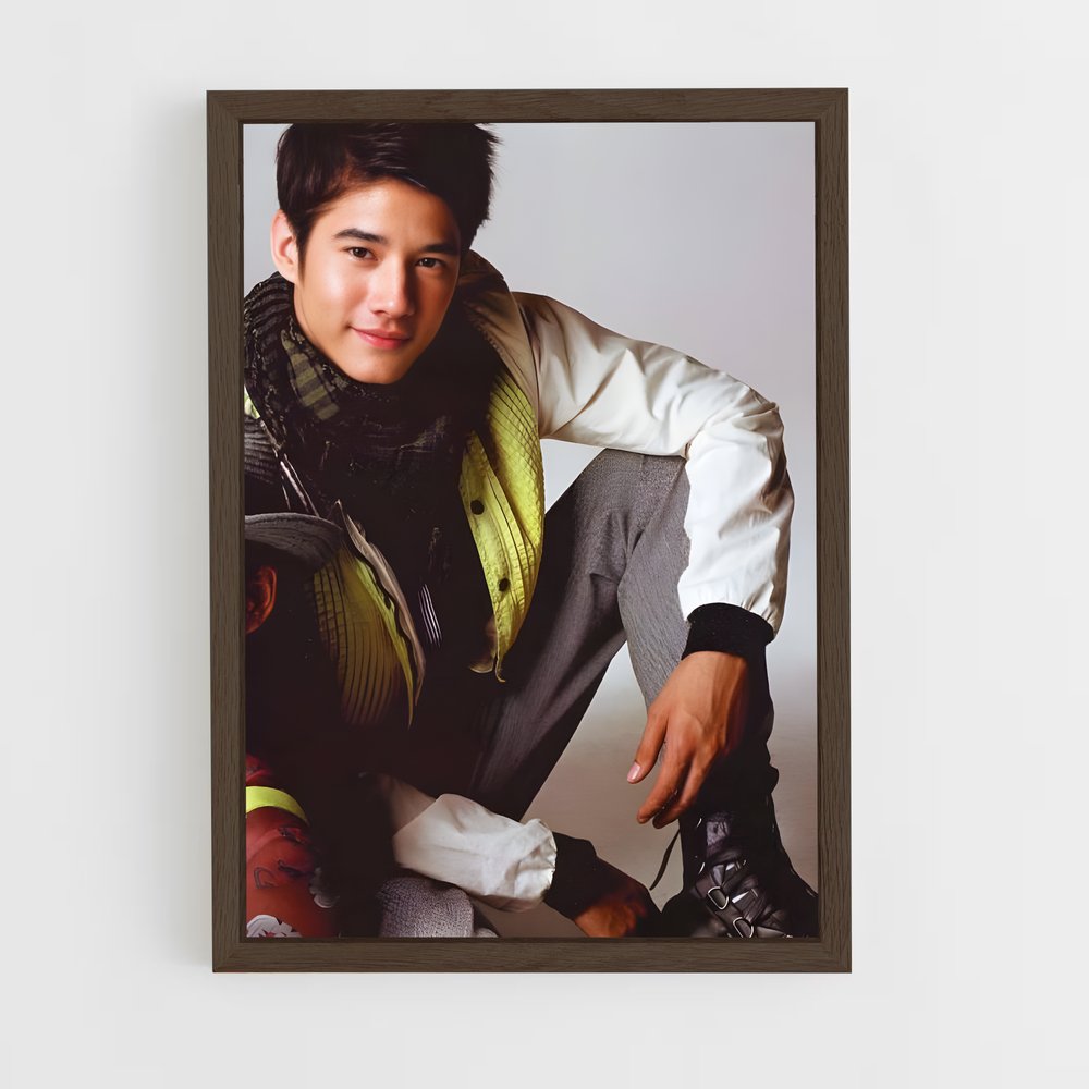 ap-mario maurer-7 cadre Bois foncé