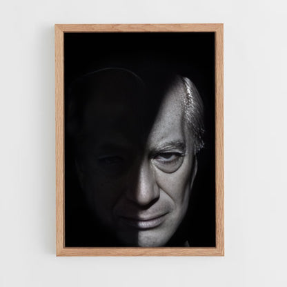 ap-mario vargas llosa-4 cadre Bois clair
