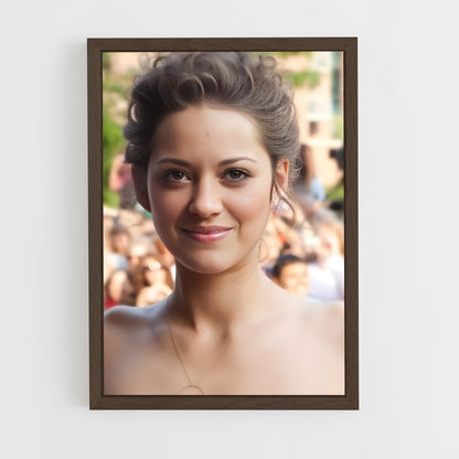 ap-marion cotillard-3 cadre Bois foncé