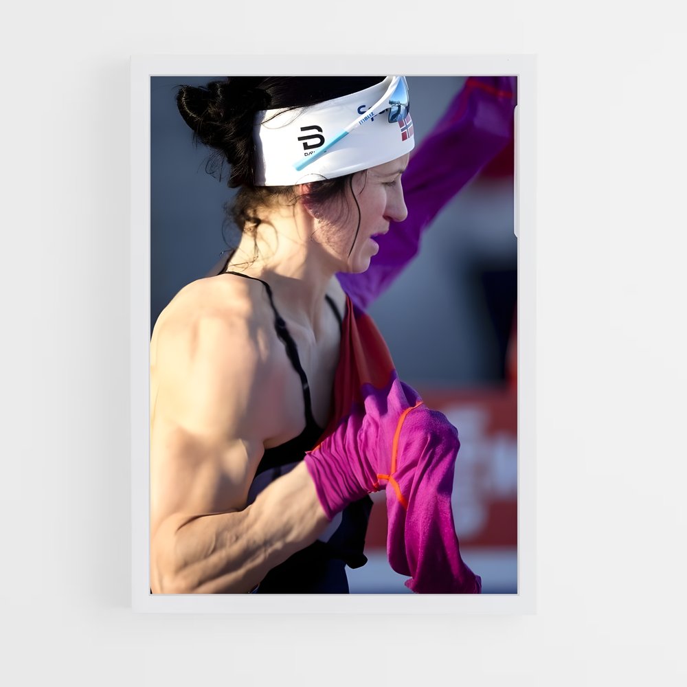 ap-marit bjorgen-2 cadre Blanc