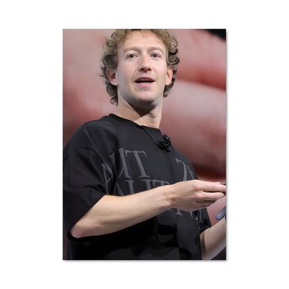 Poster Mark zuckerberg 26396