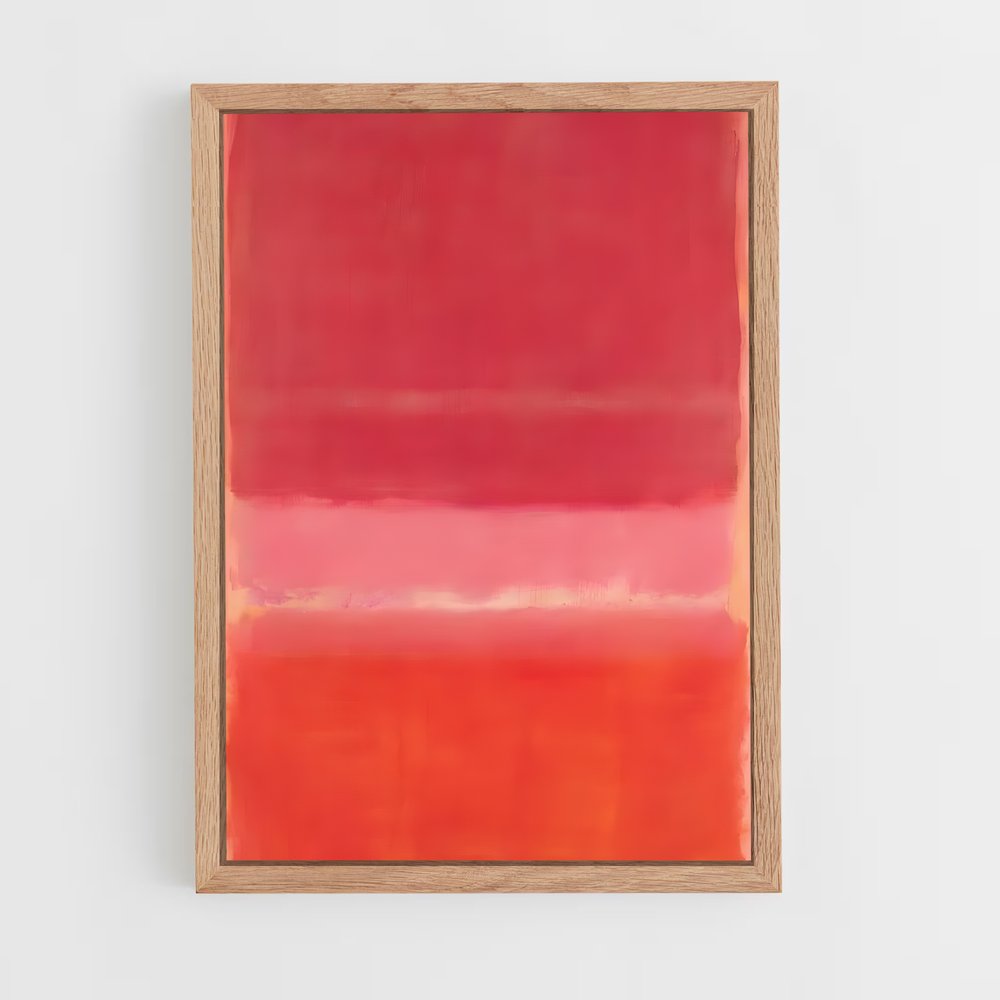 ap-mark rothko-5 cadre Bois clair