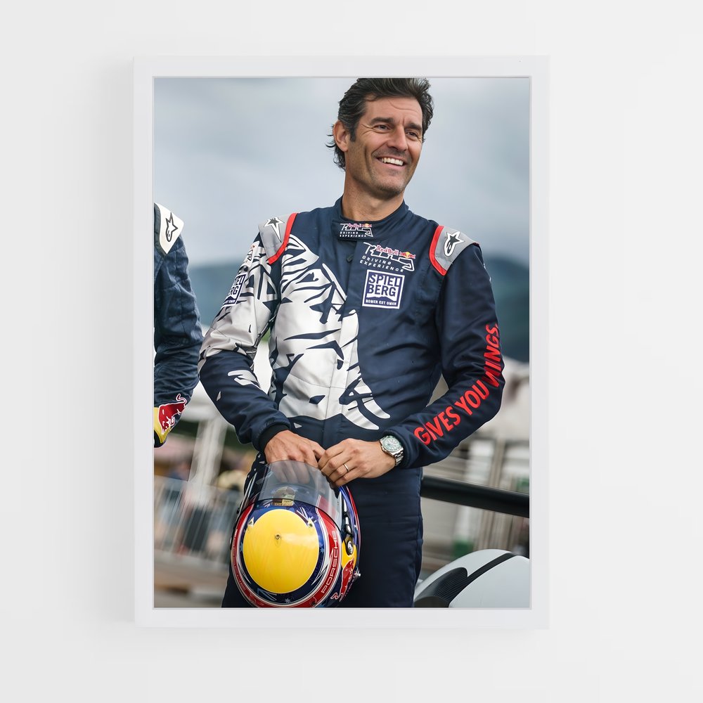 ap-mark webber-10 cadre Blanc
