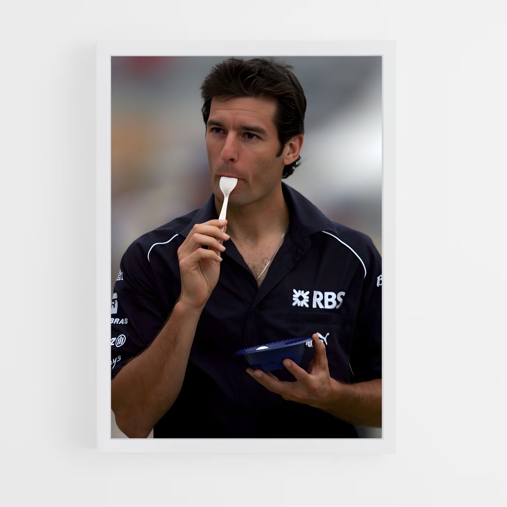 ap-mark webber-2 cadre Blanc