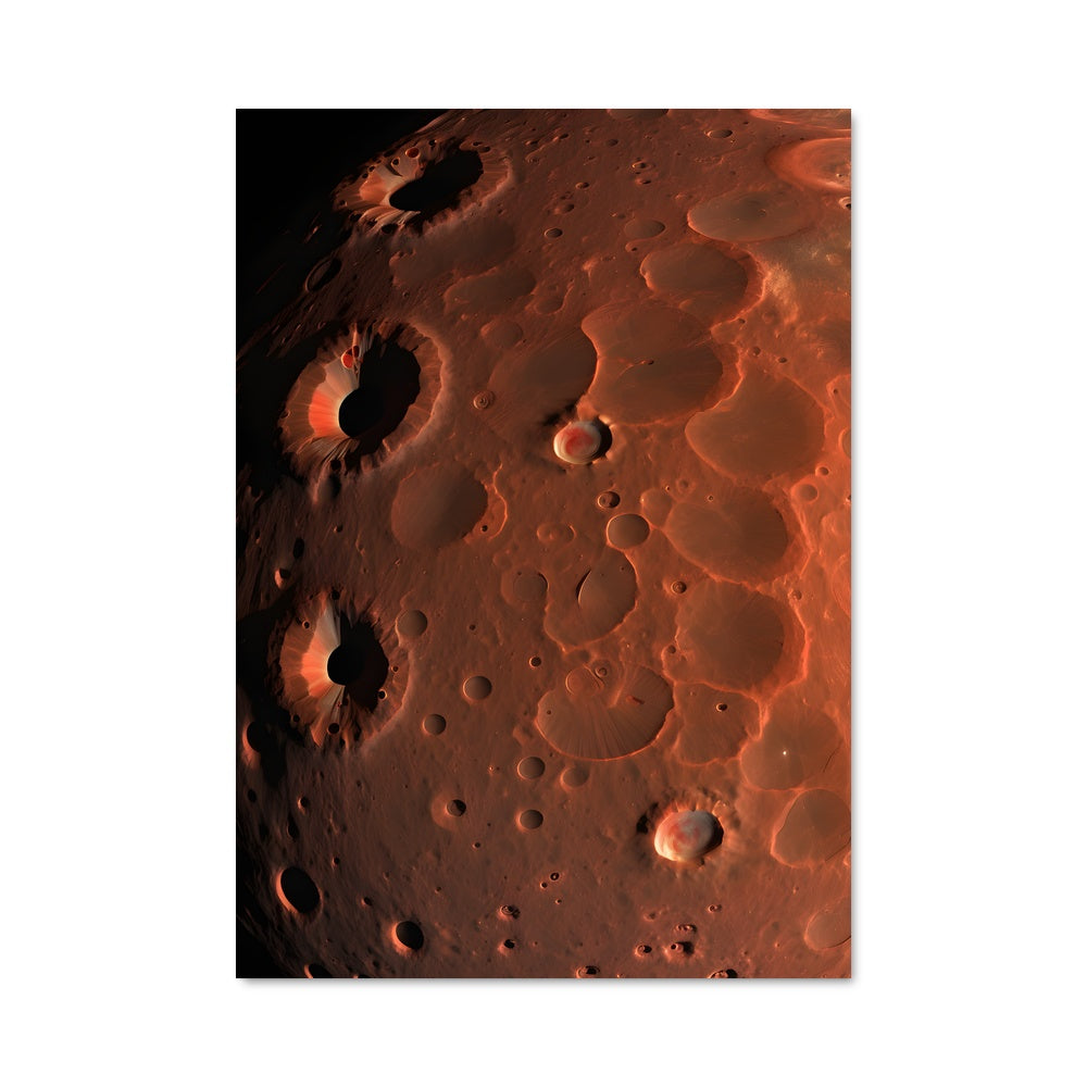 Poster Surface Sélène