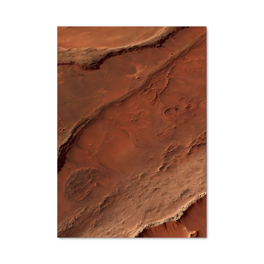 Poster Surface Rouge