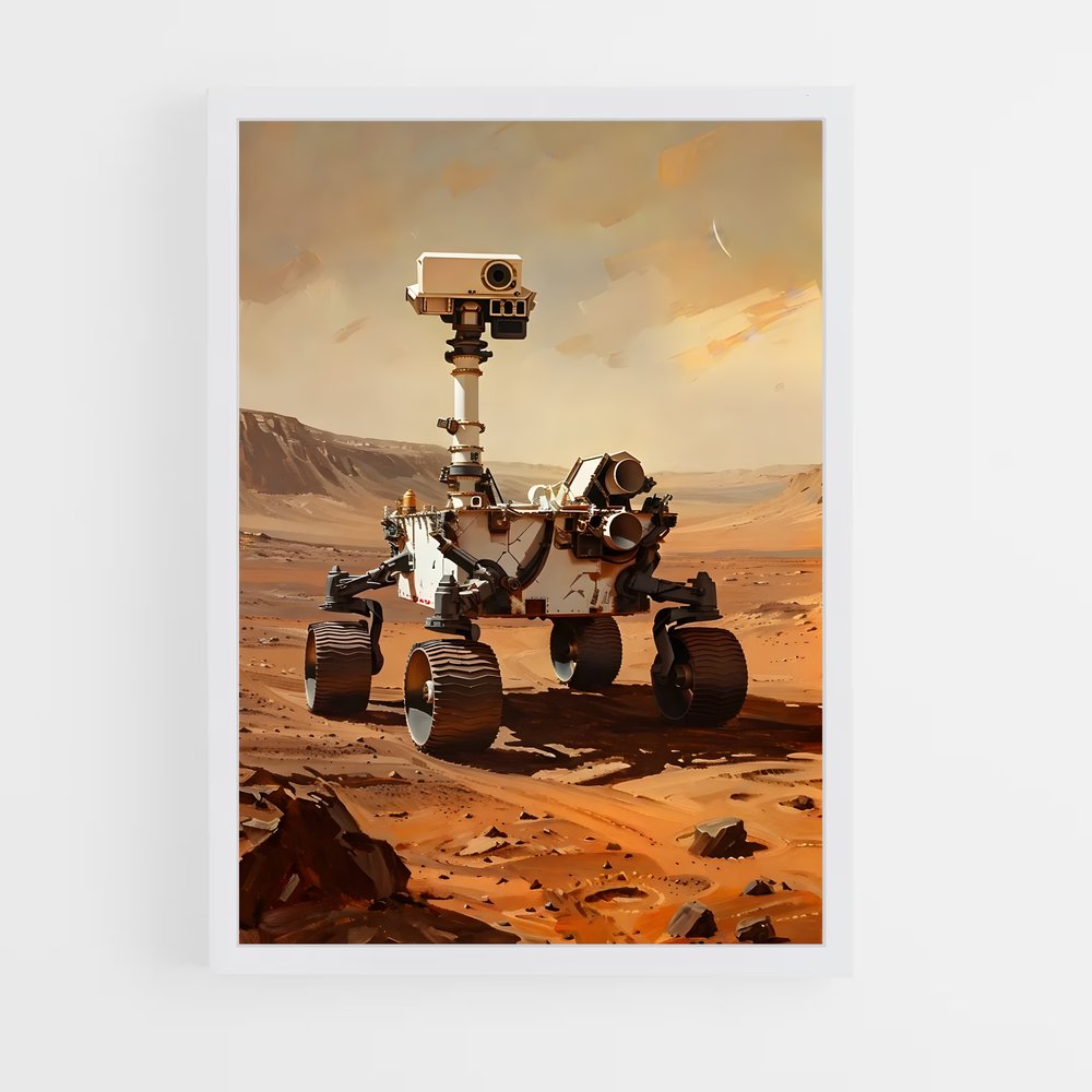 ap-mars rover-1 cadre Blanc