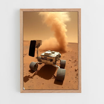 ap-mars rover perseverance-2 cadre Bois clair