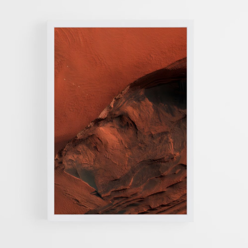 ap-mars surface-10 cadre Blanc