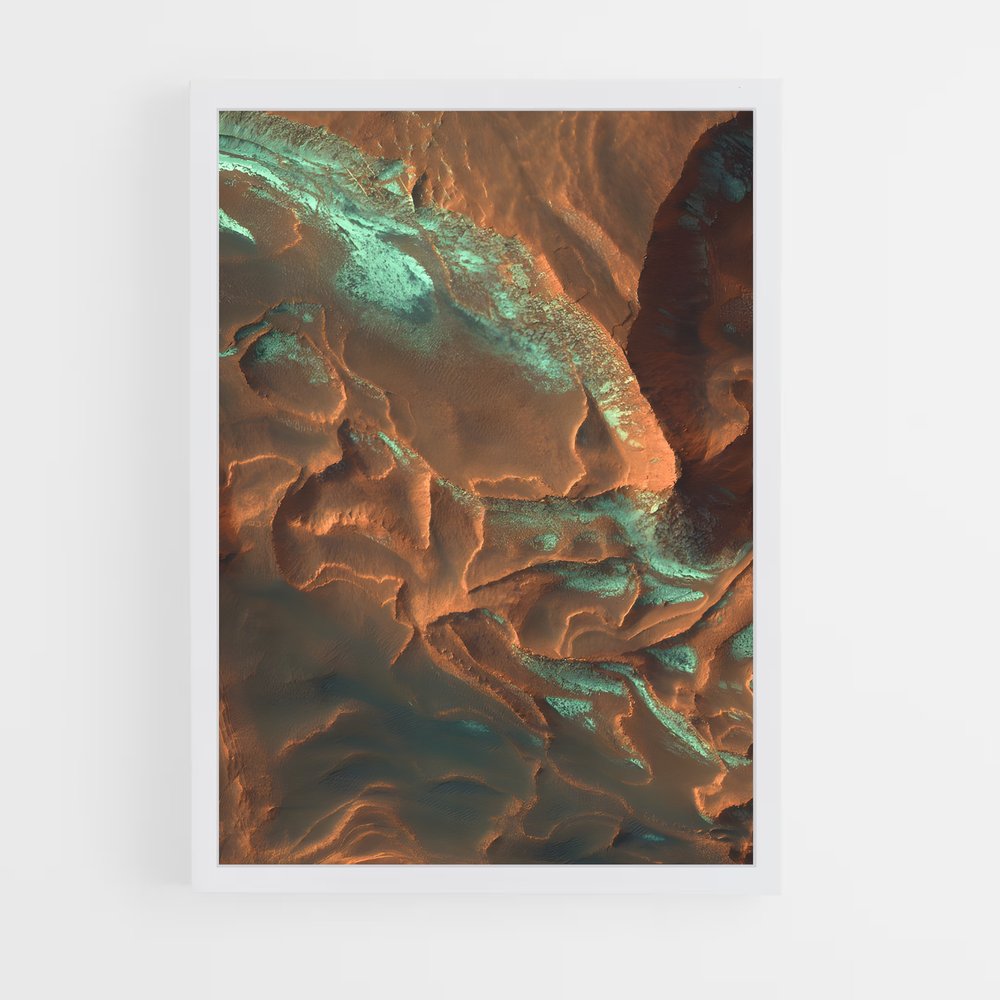 ap-mars surface-12 cadre Blanc