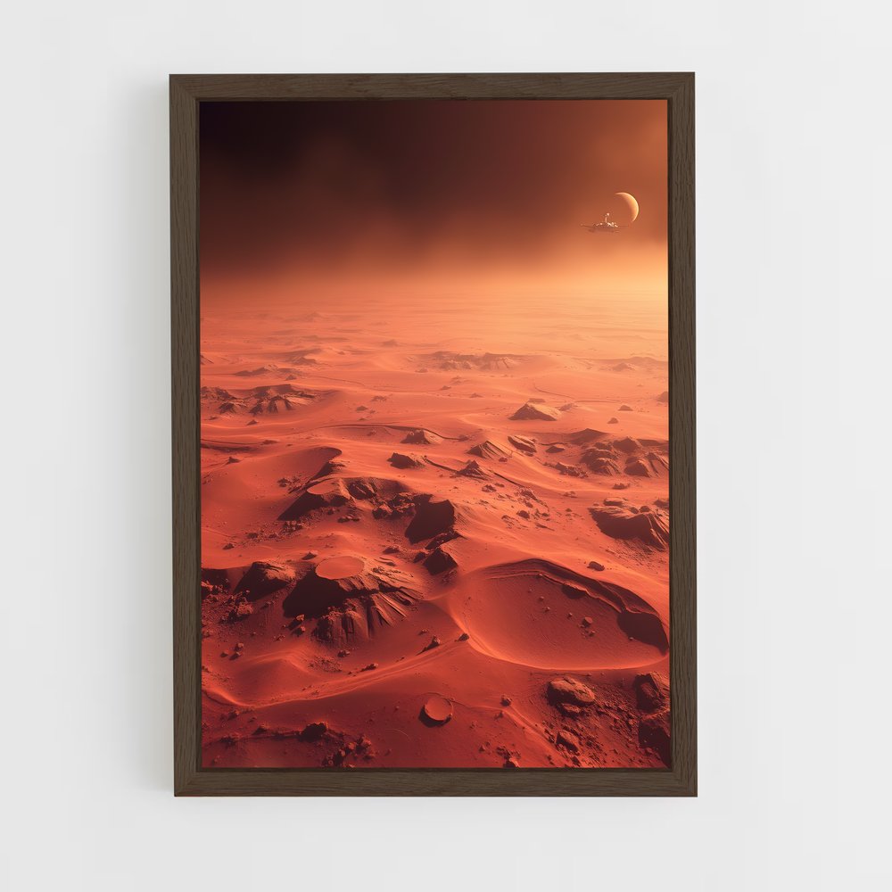 ap-mars surface-13 cadre Bois foncé