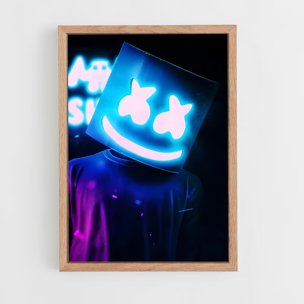 ap-marshmello-4 cadre Bois clair