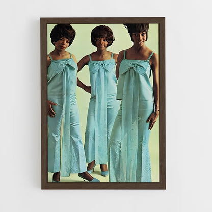 ap-martha reeves and the vandellas-2 cadre Bois foncé