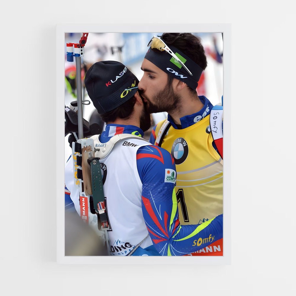 ap-martin fourcade-5 cadre Blanc
