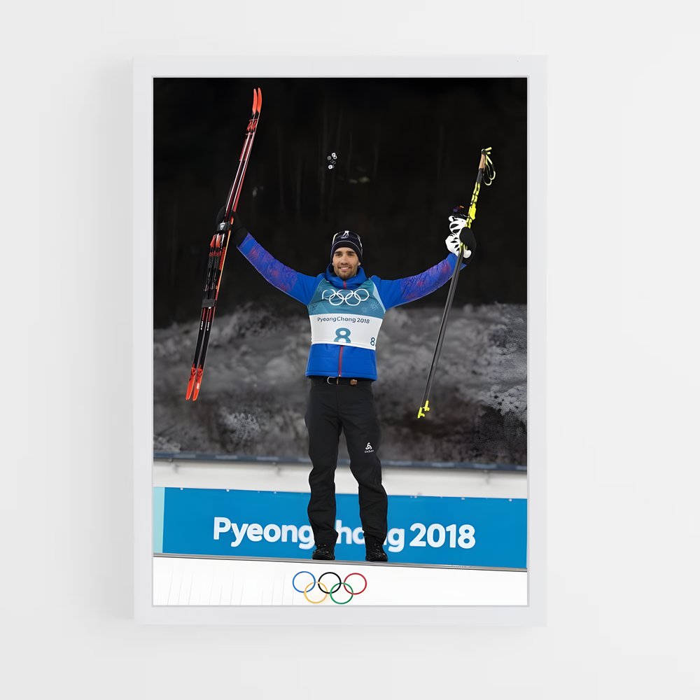ap-martin fourcade-8 cadre Blanc