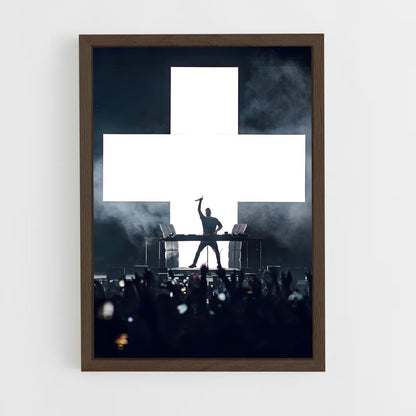 ap-martin garrix-2 cadre Bois foncé