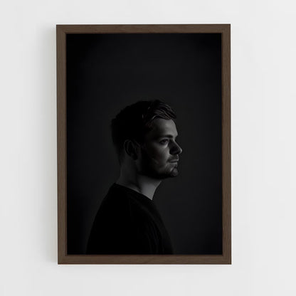 ap-martin garrix-9 cadre Bois foncé