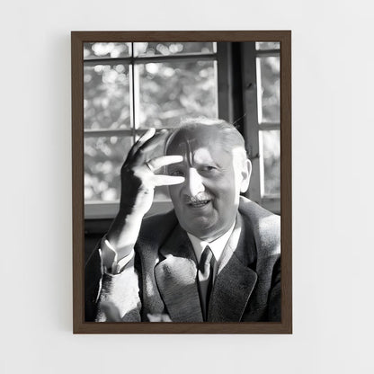 ap-martin heidegger-4 cadre Bois foncé