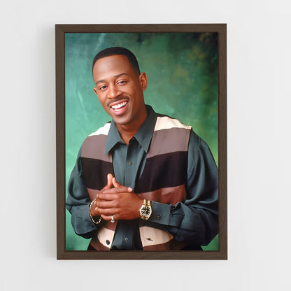 ap-martin lawrence-3 cadre Bois foncé