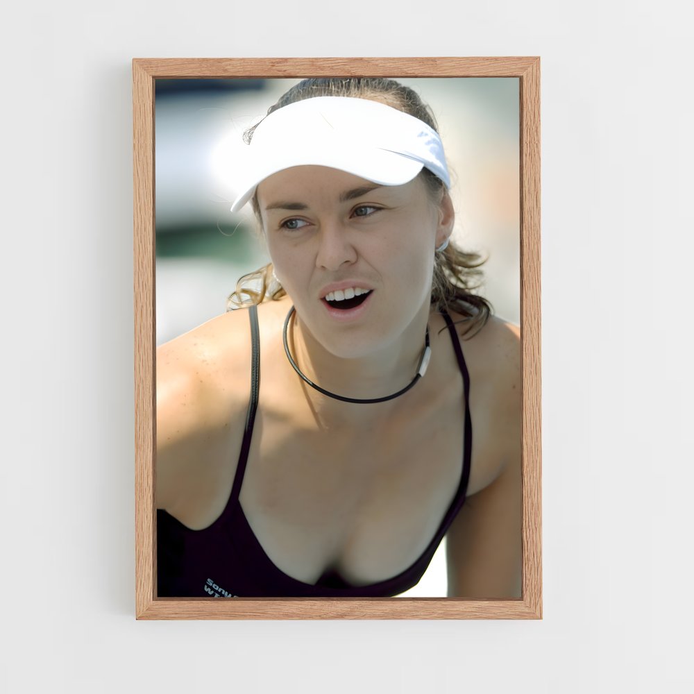 ap-martina hingis-2 cadre Bois clair