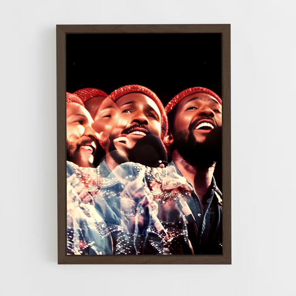 ap-marvin gaye-1 cadre Bois foncé