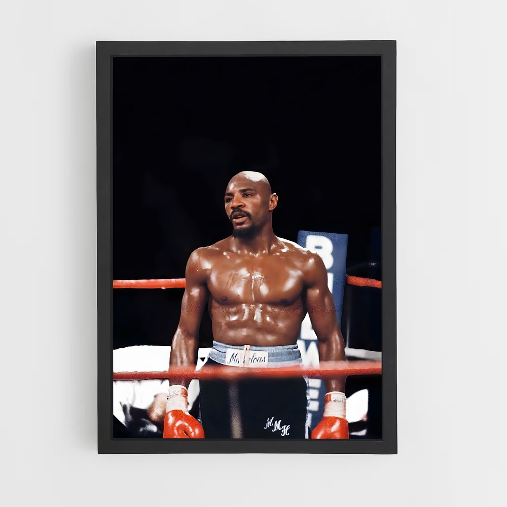 ap-marvin hagler-2 cadre Noir