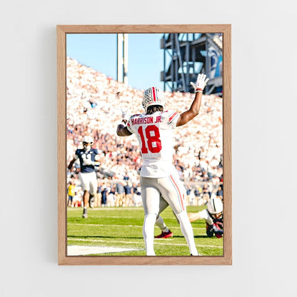 ap-marvin harrison jr-3 cadre Bois clair