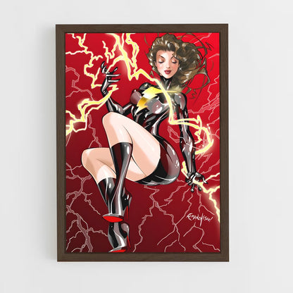 ap-mary marvel-5 cadre Bois foncé