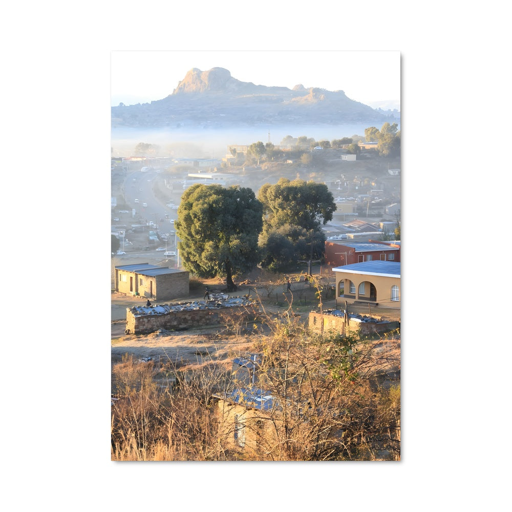Poster Montagnes de Maseru