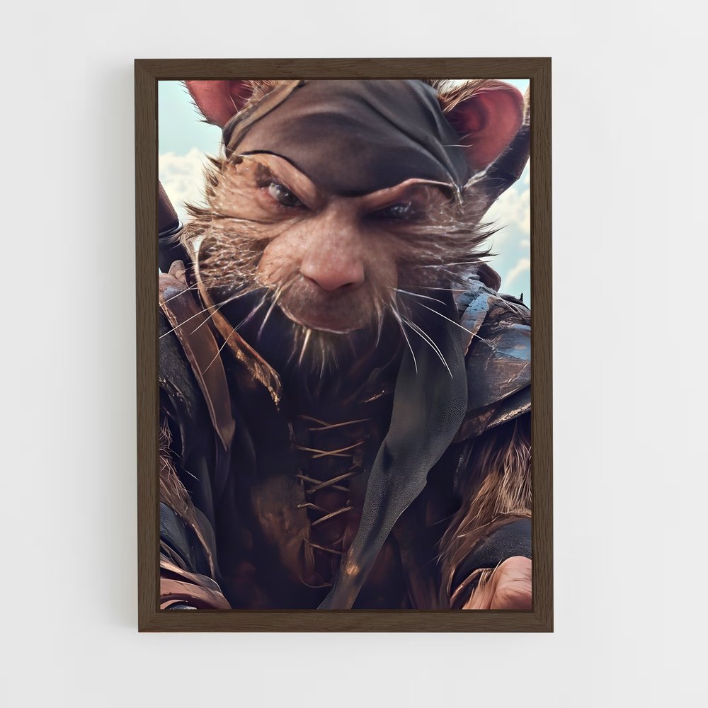 ap-master splinter-1 cadre Bois foncé