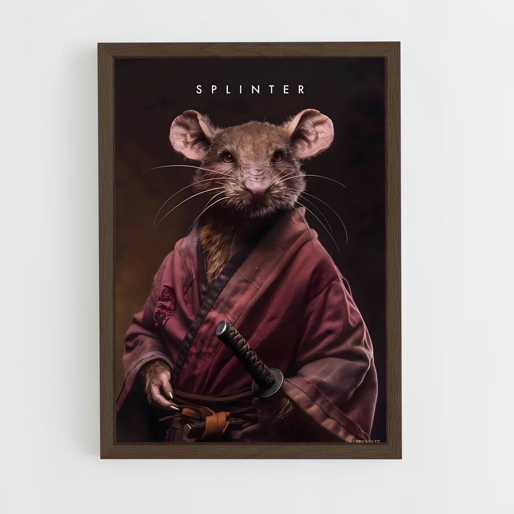 ap-master splinter-6 cadre Bois foncé