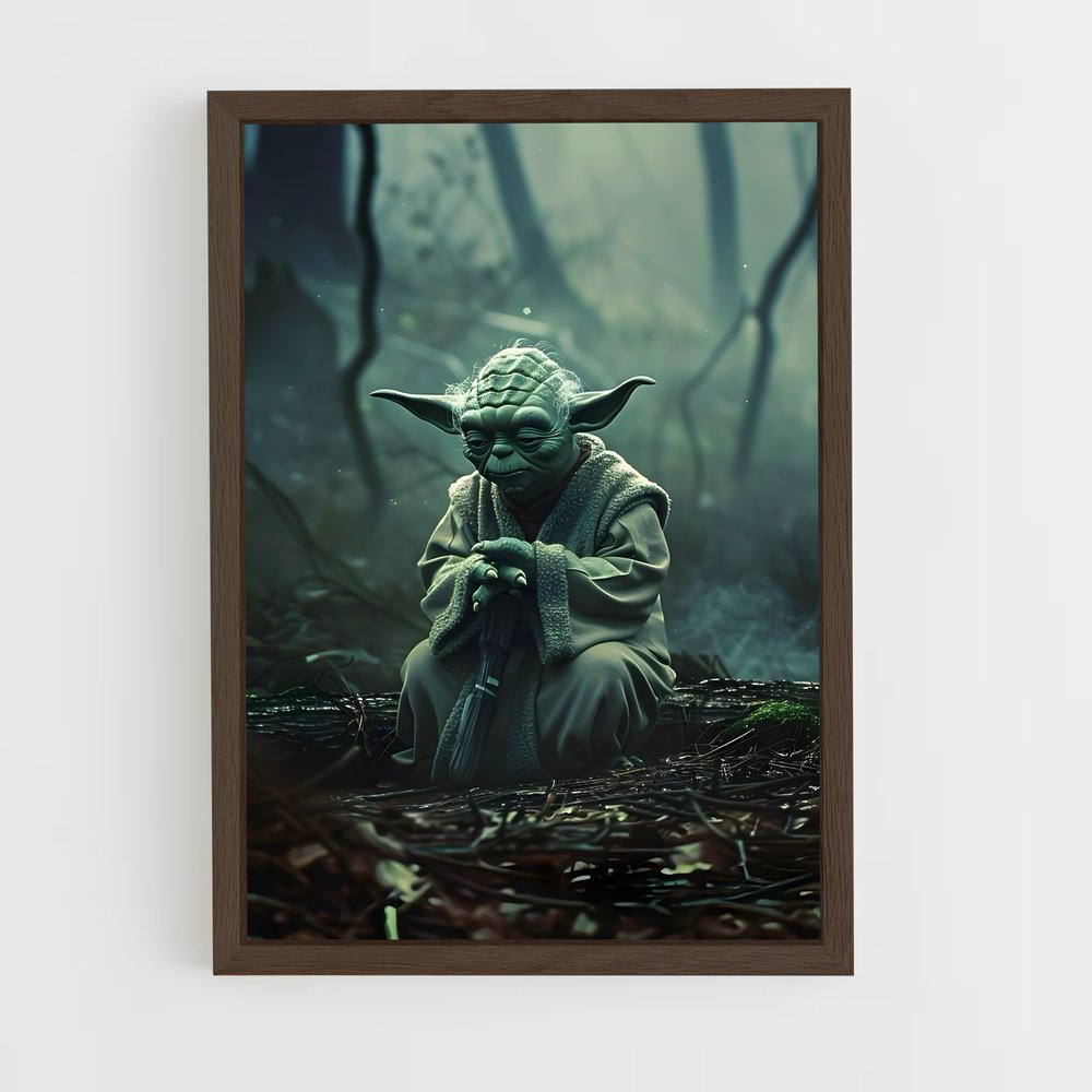ap-master yoda-2 cadre Bois foncé