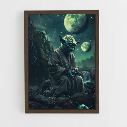 ap-master yoda-8 cadre Bois foncé