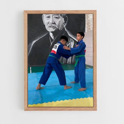 ap-masters judo-1 cadre Bois clair