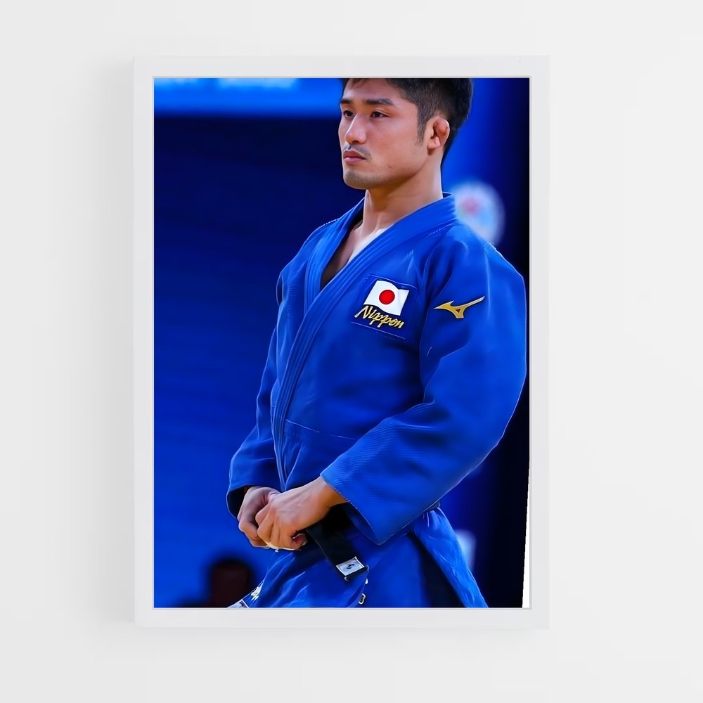 ap-masters judo-3 cadre Blanc