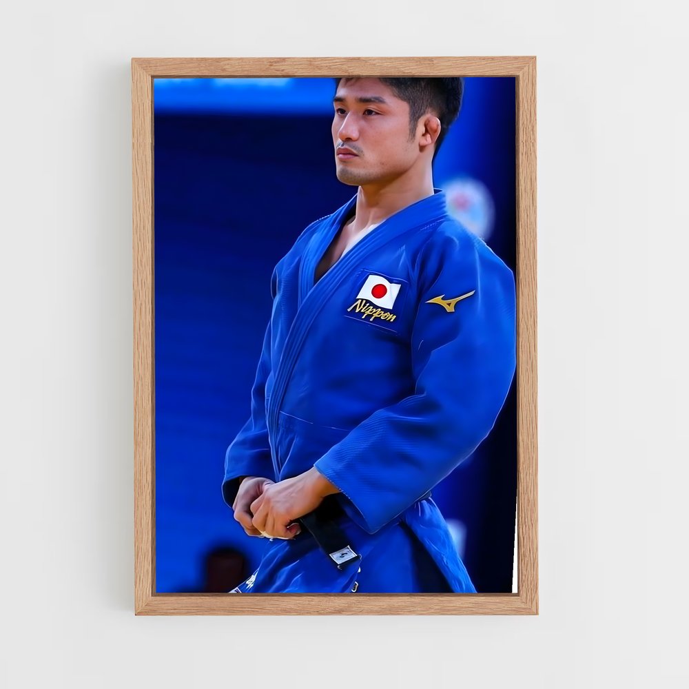 ap-masters judo-3 cadre Bois clair