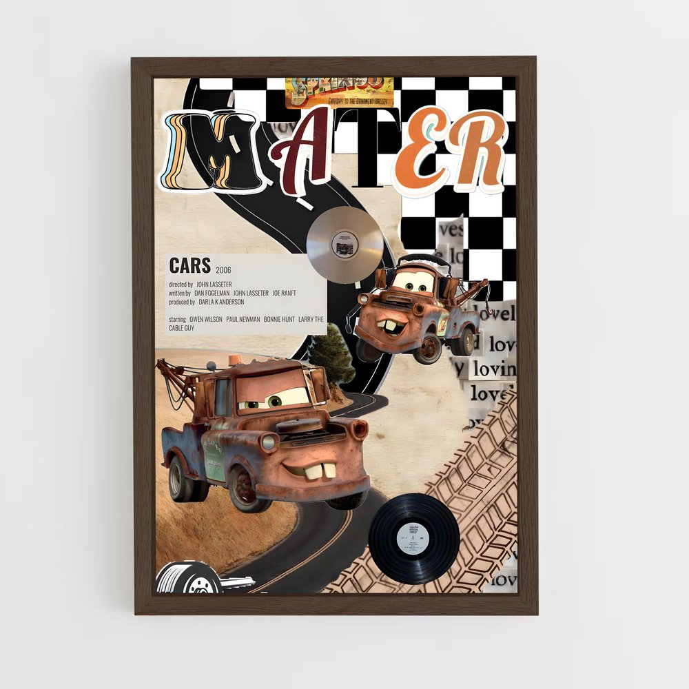 ap-mater-1 cadre Bois foncé
