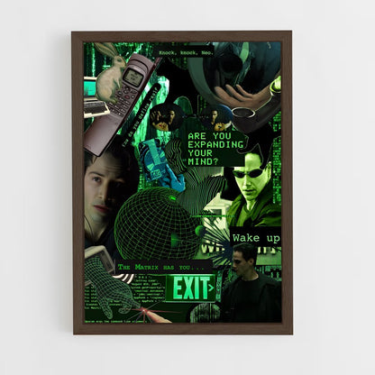 ap-matrix-3 cadre Bois foncé