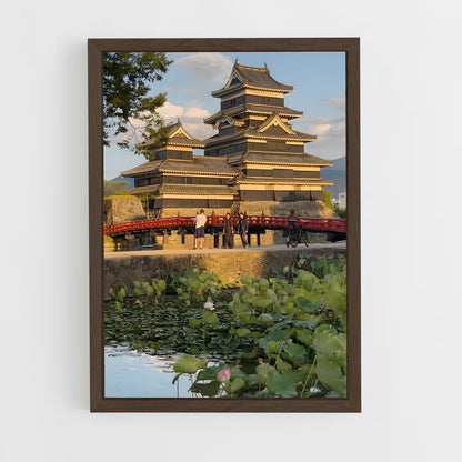 ap-matsumoto castle-1 cadre Bois foncé