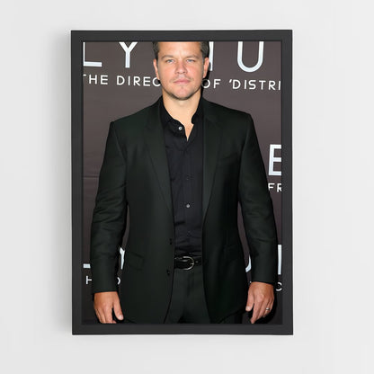 ap-matt damon-5 cadre Noir