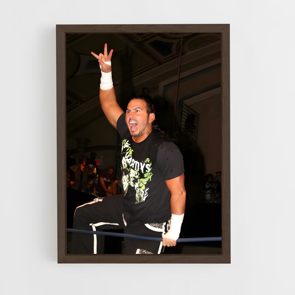 ap-matt hardy-4 cadre Bois foncé