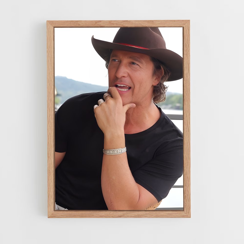 ap-matthew mcconaughey-5 cadre Bois clair