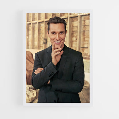 ap-matthew mcconaughey-8 cadre Blanc