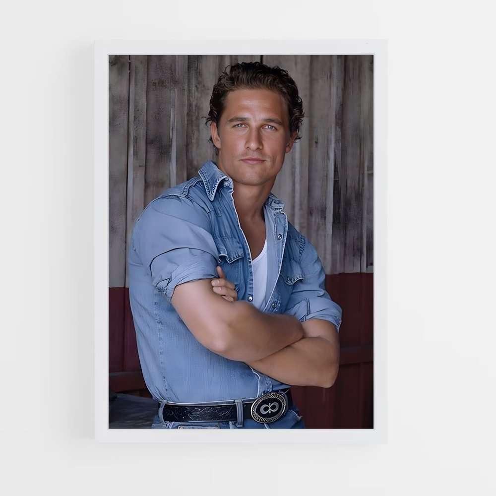ap-matthew mcconaughey-9 cadre Blanc