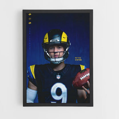 ap-matthew stafford-1 cadre Noir
