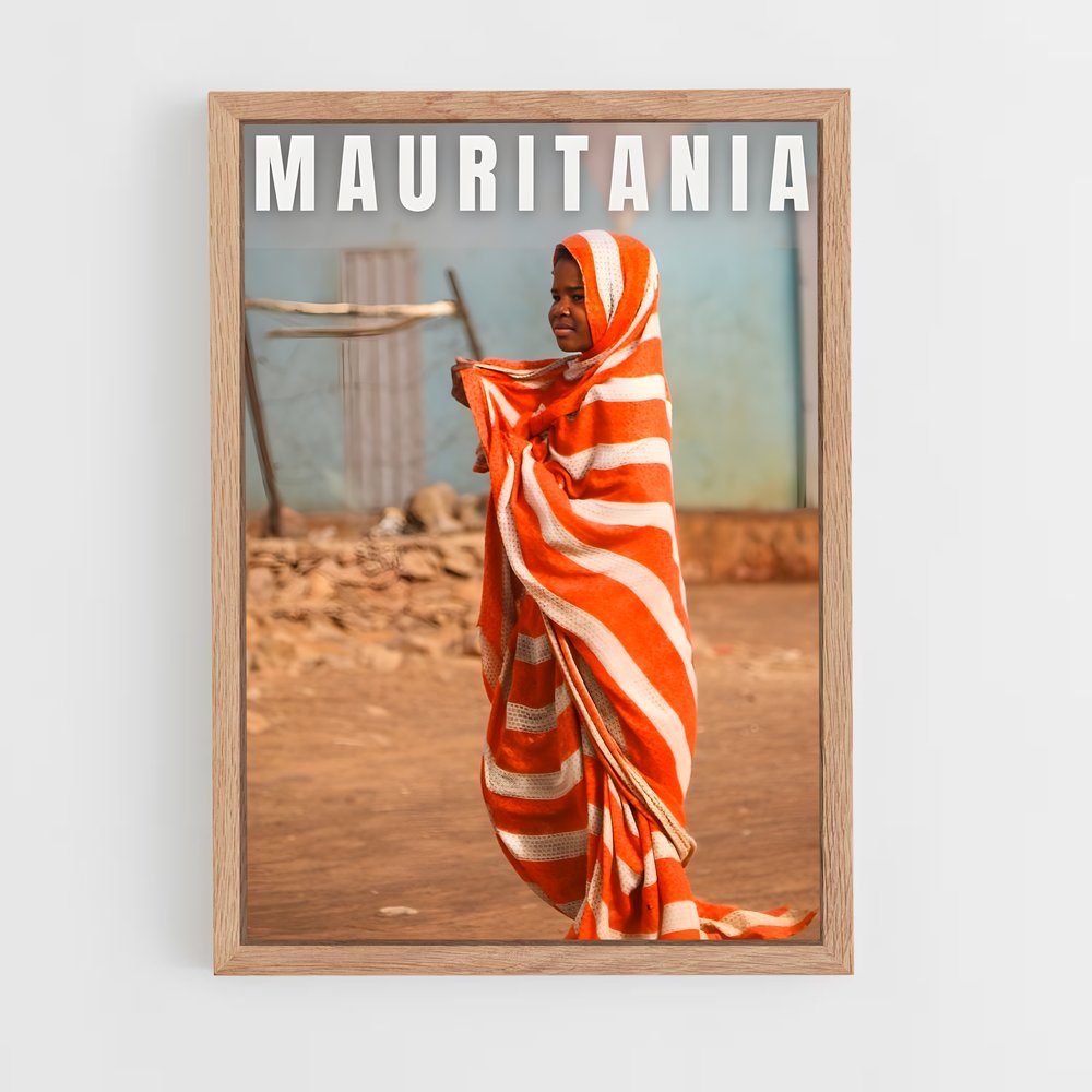 ap-mauritania-2 cadre Bois clair