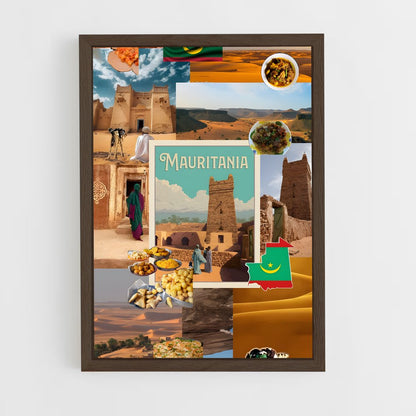 ap-mauritania-6 cadre Bois foncé