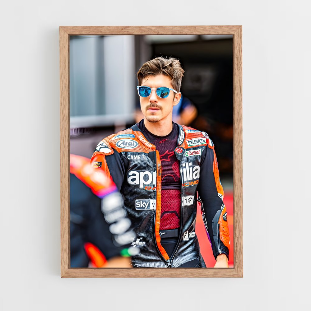 ap-maverick vinales-2 cadre Bois clair