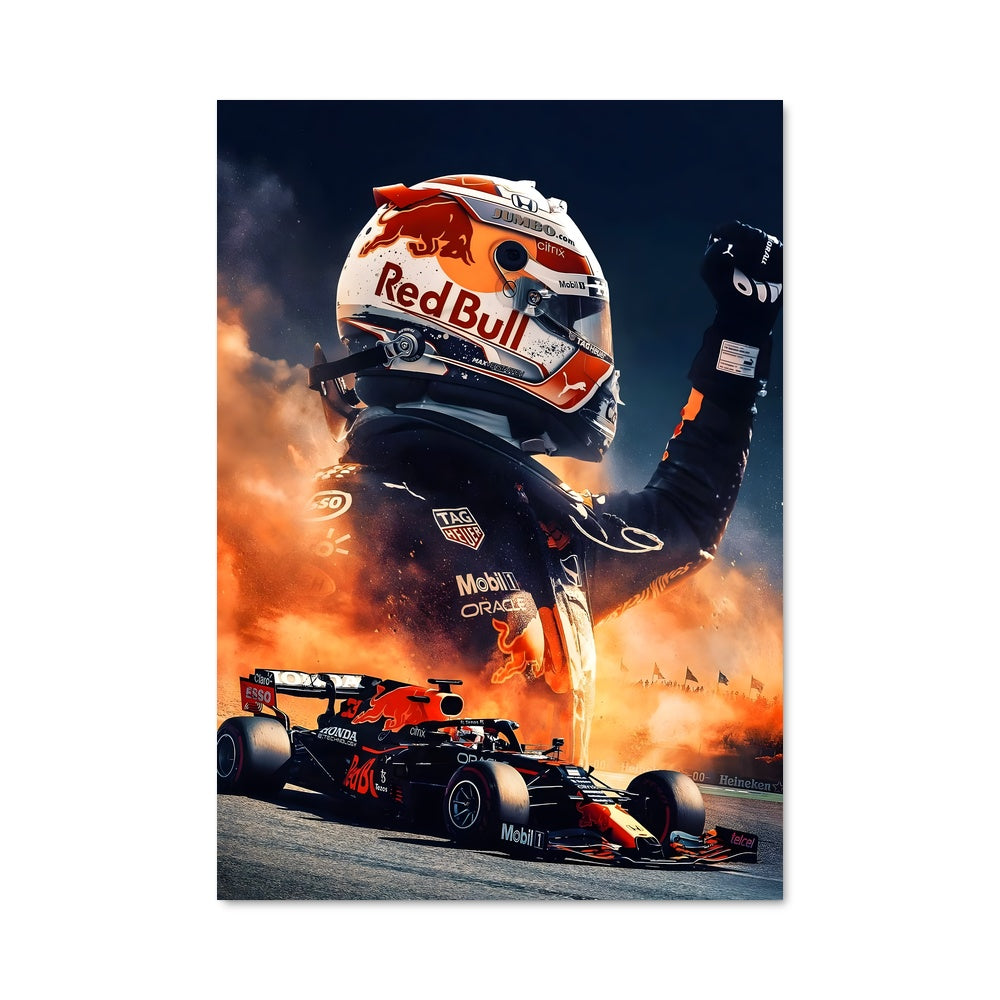 Poster Chute de Champion